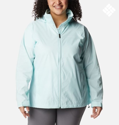 Jacheta Columbia Switchback III Dama Turcoaz | Plus Size DLQ8Z9MSA